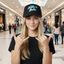 THIGHBRUSH® - WETTER IS BETTER - Trucker Snapback Hat - Black