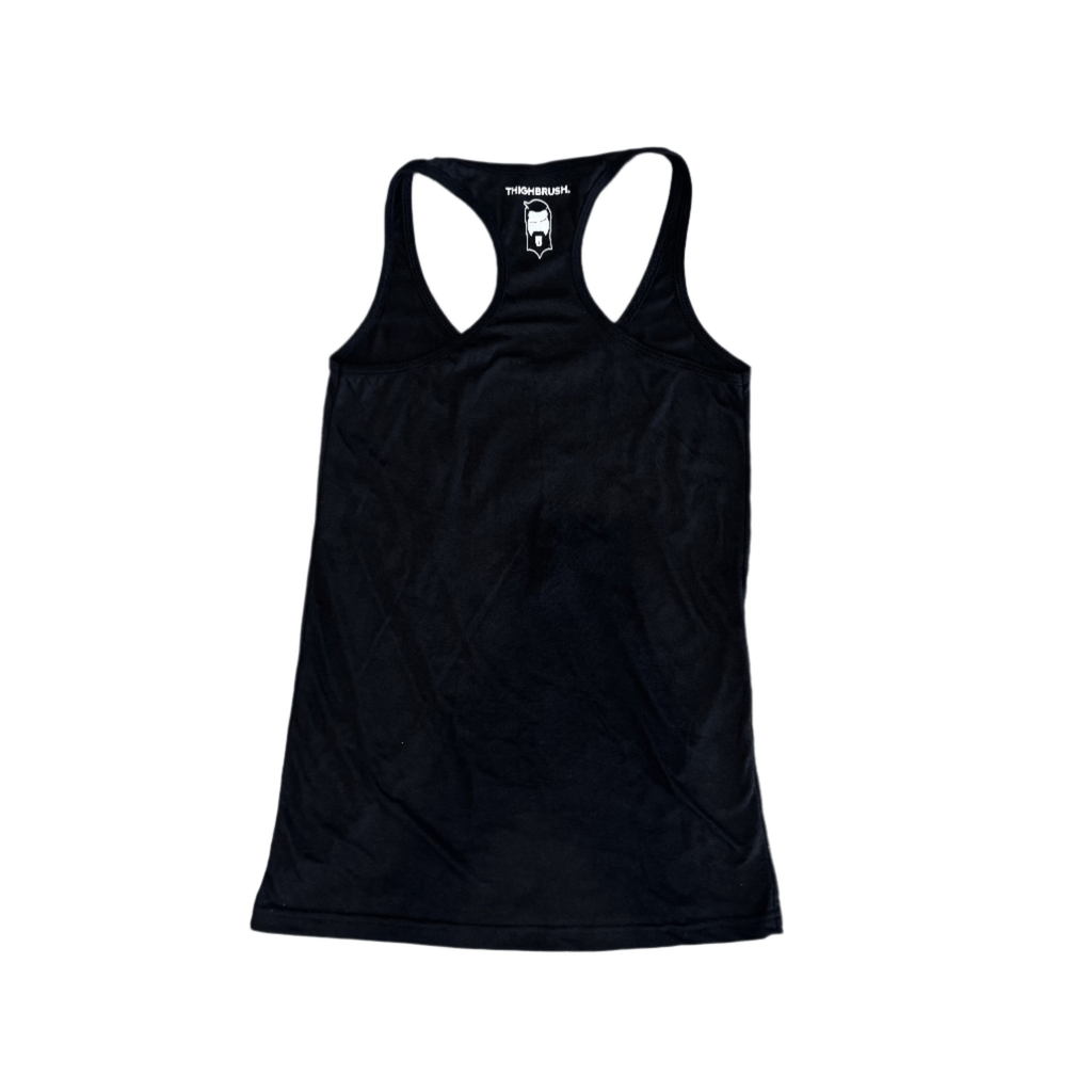 THIGHBRUSH® - WETTER IS BETTER - Women's Tank Top - Black