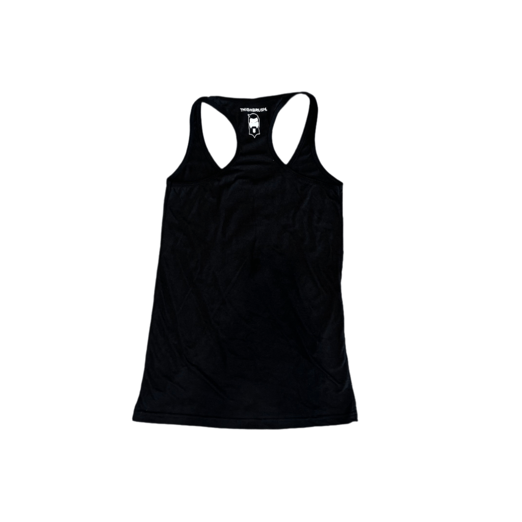 THIGHBRUSH® - WETTER IS BETTER - Women's Tank Top - Black