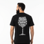 THIGHBRUSH® - WINE-DINE-69 - Men's T-Shirt - Black