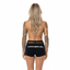 THIGHBRUSH® - Women's Fishnet Waist Booty Shorts - Black