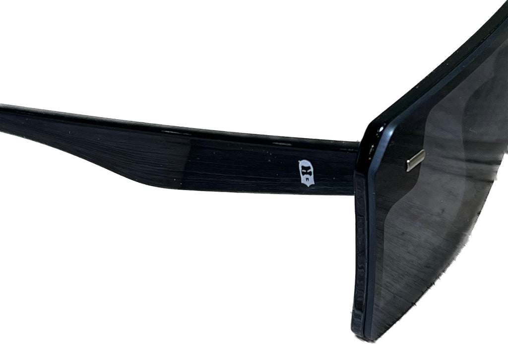 THIGHBRUSH - Women's Flat Top Oversized Shield Sunglasses - THIGHBRUSH® - THIGHBRUSH® 