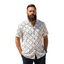 THIGHBRUSH® - X MARKS THE SPOT - Men's Party Shirt - White