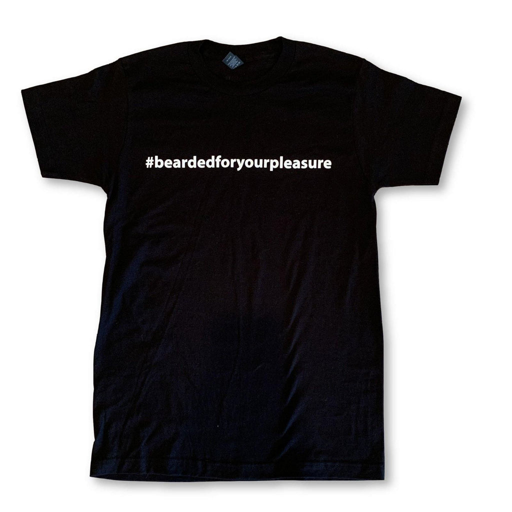 THIGHBRUSH® - #beardedforyourpleasure - Men's T-Shirt - Black - THIGHBRUSH® - THIGHBRUSH® 