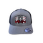 THIGHBRUSH® 69-MILE "POKE-HER RUN" - Trucker Snapback Hat - Grey and Black