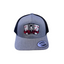 THIGHBRUSH® 69-MILE "POKE-HER RUN" - Trucker Snapback Hat - Grey and Black