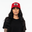 THIGHBRUSH® 69-MILE "POKE-HER RUN" - Trucker Snapback Hat - Red