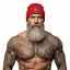 THIGHBRUSH® - 69% ER DIAMOND COLLECTION - Cuffed Beanies - Red