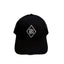 THIGHBRUSH® "69% ER DIAMOND COLLECTION" - Ponytail Trucker Snapback Hat - Black