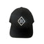 THIGHBRUSH® "69% ER DIAMOND COLLECTION" - Ponytail Trucker Snapback Hat - Black