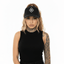 THIGHBRUSH® - 69% ER DIAMOND COLLECTION - Ponytail Trucker Snapback Hat - Black
