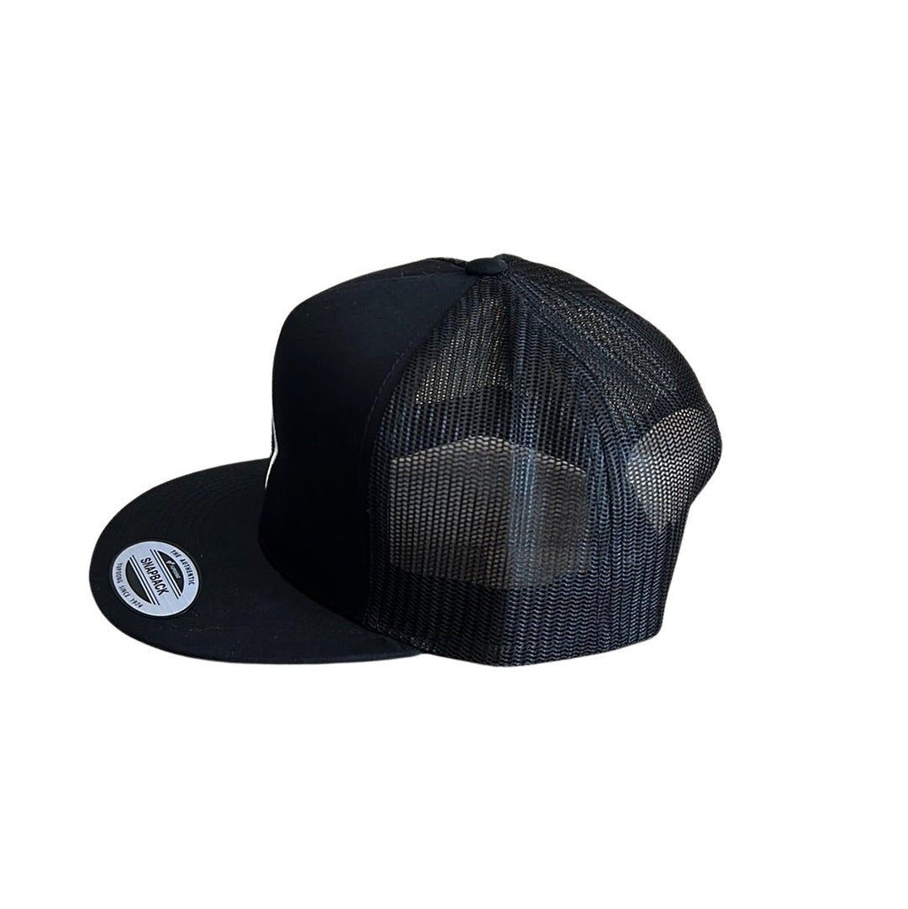 THIGHBRUSH® "69% ER DIAMOND COLLECTION" - Trucker Snapback Hat - Black - Flat Bill - THIGHBRUSH® - THIGHBRUSH® 