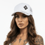 THIGHBRUSH® 69% ER DIAMOND COLLECTION - Ponytail Trucker Snapback Hat - White