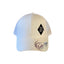 THIGHBRUSH® 69% ER DIAMOND COLLECTION - Trucker Snapback Hat - Diamond Patch on Front Side - White