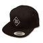 THIGHBRUSH® "69% ER DIAMOND COLLECTION" - Wool Blend Snapback Hat - Black - Flat Bill