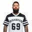 THIGHBRUSH® ATHLETICS - "THIGHBRUSH 69 - AWAY" - MEN'S SUBLIMATED FOOTBALL JERSEY - WHITE