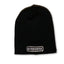 THIGHBRUSH® "69 PERCENTER" - "Bling" Beanies - Rectangular Patch on Front - Black