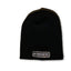 THIGHBRUSH® "69 PERCENTER" - "Bling" Beanies - Rectangular Patch on Front - Black
