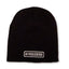THIGHBRUSH® "69 PERCENTER" Beanies - Rectangular Patch on Front - Black