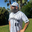 THIGHBRUSH® ATHLETICS - THIGHBRUSH 69 - MEN'S BASEBALL JERSEY - WHITE