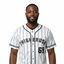THIGHBRUSH® ATHLETICS - THIGHBRUSH 69 - MEN'S BASEBALL JERSEY - WHITE