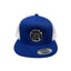 THIGHBRUSH® BEARD RIDING COMPANY - Flat Bill Trucker Snapback Hat - Blue and White