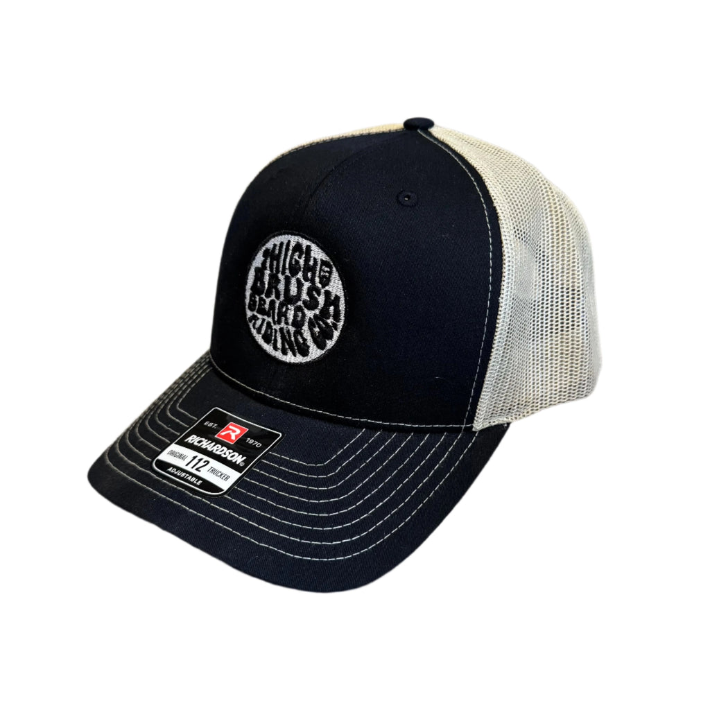 THIGHBRUSH® BEARD RIDING COMPANY - Trucker Snapback Hat - Black and Gold