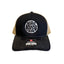 THIGHBRUSH® BEARD RIDING COMPANY - Trucker Snapback Hat - Black and Gold