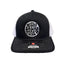 THIGHBRUSH® BEARD RIDING COMPANY - Trucker Snapback Hat - Black and White
