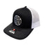 THIGHBRUSH® BEARD RIDING COMPANY - Trucker Snapback Hat - Black and White