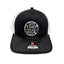 THIGHBRUSH® BEARD RIDING COMPANY - Trucker Snapback Hat - Black and White