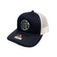 THIGHBRUSH® BEARD RIDING COMPANY - Trucker Snapback Hat - Navy Blue and White