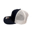 THIGHBRUSH® BEARD RIDING COMPANY - Trucker Snapback Hat - Navy Blue and White