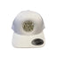 THIGHBRUSH® BEARD RIDING COMPANY - Trucker Snapback Hat - White with Gold