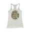 THIGHBRUSH® BEARD RIDING COMPANY - Women's Tank Top - White and Gold