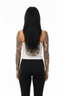 THIGHBRUSH® BEARD RIDING COMPANY - Women's Tank Top - White and Gold