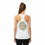 THIGHBRUSH® BEARD RIDING COMPANY - Women's Tank Top - White and Gold
