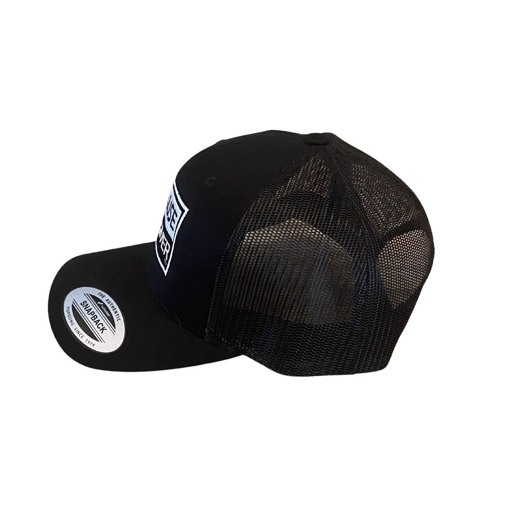 THIGHBRUSH® "BECAUSE I'M A GIVER" - Trucker Snapback Hat  - Black - THIGHBRUSH® - THIGHBRUSH® 