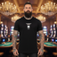 THIGHBRUSH® CASINO - LIQUOR IN THE FRONT, POKER IN THE REAR - Men's T-Shirt