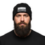 THIGHBRUSH® - HEAD LICKER IN CHARGE - Cuffed Beanies - Black