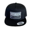THIGHBRUSH® "HEAD LICKER IN CHARGE" - Trucker Snapback Hat - Black - Flat Bill