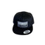 THIGHBRUSH® "HEAD LICKER IN CHARGE" - Trucker Snapback Hat - Black - Flat Bill
