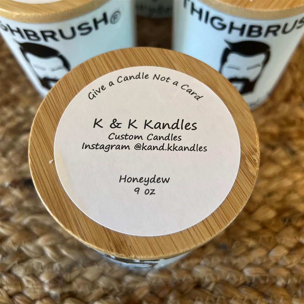 THIGHBRUSH® "Honeydew-ME" - Custom Scented Candle - THIGHBRUSH® - THIGHBRUSH® 