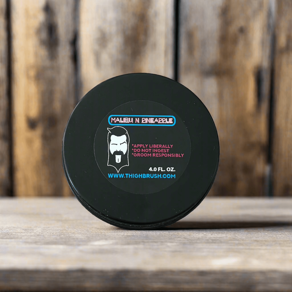 THIGHBRUSH® LIQUORS - Whipped Beard Butter - 4 Ounce Jar - Choose Your Scent