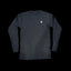 THIGHBRUSH® - Embroidered Face Logo - Unisex Long Sleeve T-Shirt - Charcoal Grey