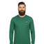THIGHBRUSH® - Embroidered Face Logo - Unisex Long Sleeve T-Shirt - Green