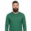 THIGHBRUSH® - Embroidered Face Logo - Unisex Long Sleeve T-Shirt - Green