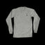 THIGHBRUSH® - Embroidered Face Logo - Unisex Long Sleeve T-Shirt - Heather Grey