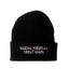 THIGHBRUSH® "Making Foreplay Great Again" - Cuffed Beanies - Black