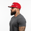 THIGHBRUSH® - OUTLAW - Flat Bill Fitted Hat - Red